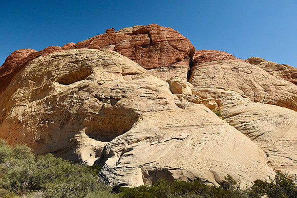 Yawning Rock at Red Rocks Canyon, NV