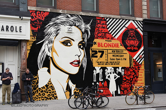 Blondie Mural