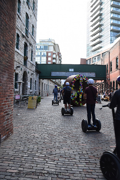 Segways Tour Distillery District
