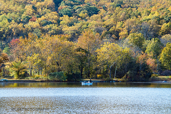 Leaf Peeping in October, Mountain Lake