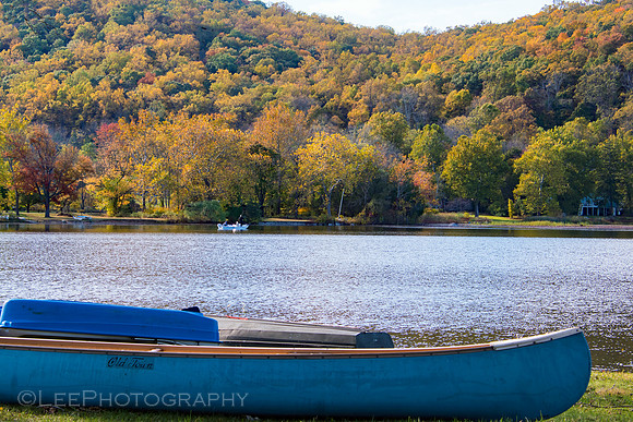 Leaf Peeping in October, Mountain Lake