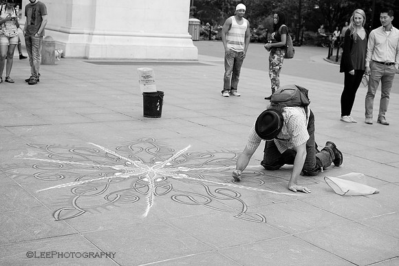 Artist At Work in NYC