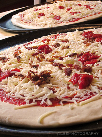 Pizza Ready for the Oven