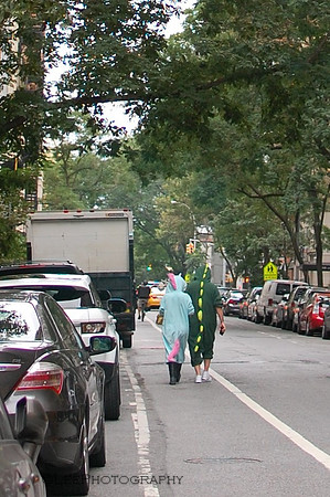 New York, humor, costumes