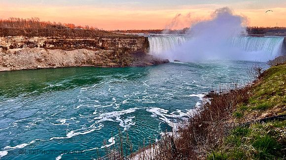 Niagara Falls During Solar Eclipse 2024
